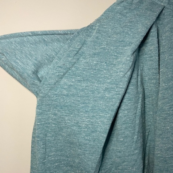 Heathered Blue Lularoe Madison Skirt - Picture 5 of 7